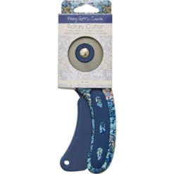 Cutter rotatif 45 mm - Collection fleurs bleues