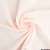 Double gaze de coton Bio uni rose -OEKO TEX