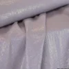 Double gaze de coton irisé Lurex Parme -OEKO TEX