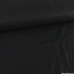 Double gaze de coton irisé Lurex fond Noir -OEKO TEX