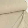 Double gaze grande largeur coloris Galet (240cm) - OEKO TEX