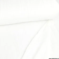 Double gaze grande largeur coloris blanc (280cm) - OEKO TEX