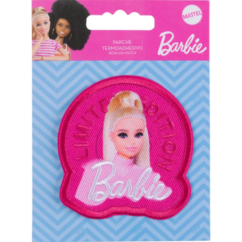 Ecusson thermocollant Barbie Brodé