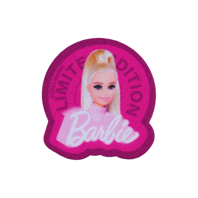 Ecusson thermocollant Barbie tissé