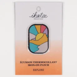 Ecusson thermocollant Explore - Ikatee