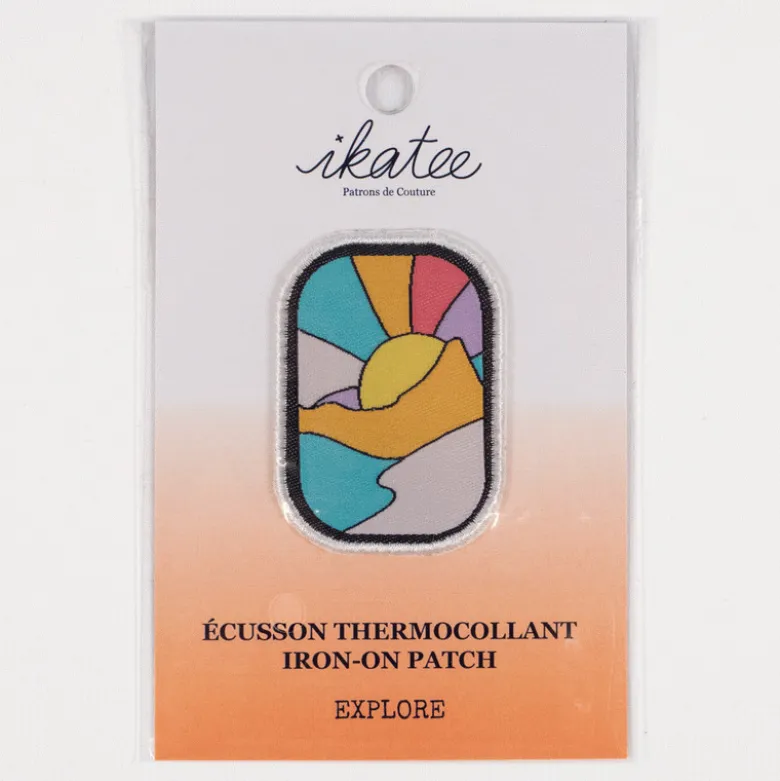 Ecusson thermocollant Explore - Ikatee