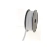 Elastique tresse plate 9mm Blanc