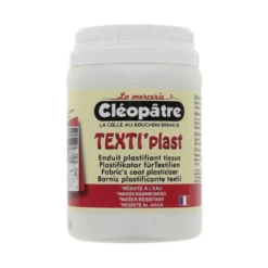Enduit plastifiant pour tissus Texti'Plast Cléopâtre - 250 g