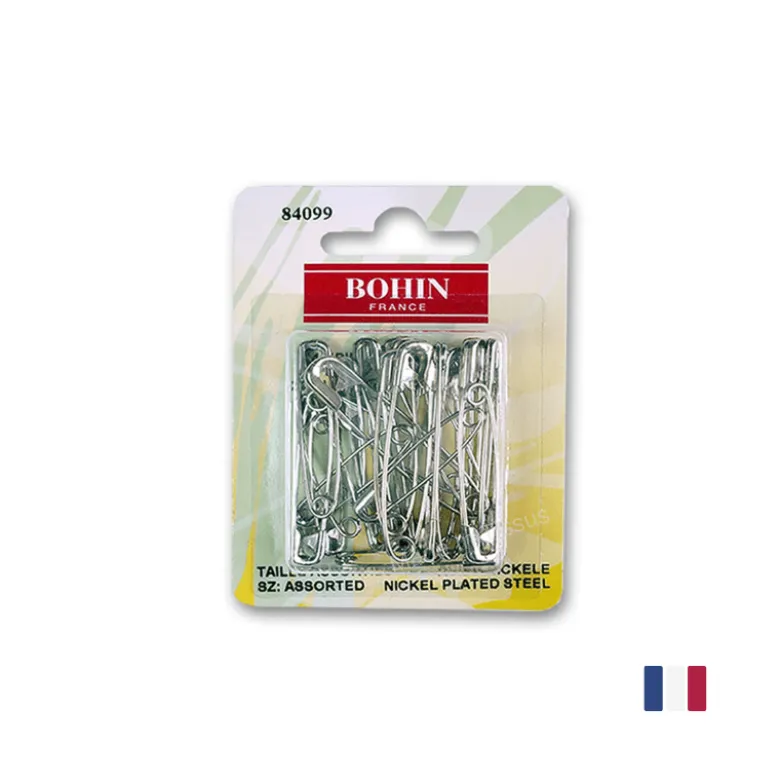 Epingles de sureté Assorties Bohin x 24