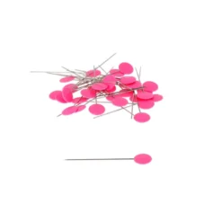 Epingles tête plastique plate Fuchsia - Bohin