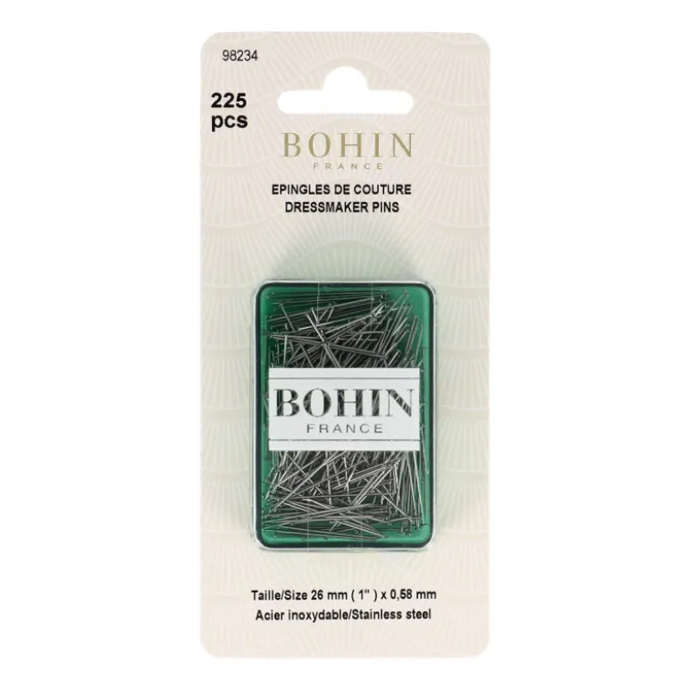 Epingle à tête pour chemise - Tête acier - Bohin