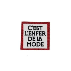 Etiquette tissée - C'est l'Enfer de la mode