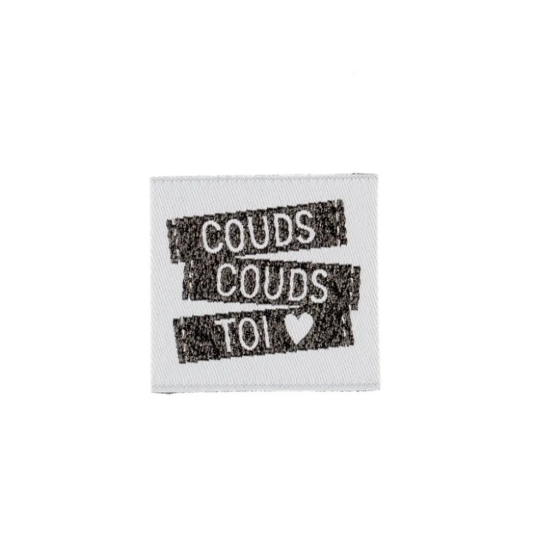 Etiquette tissée - Couds Couds toi