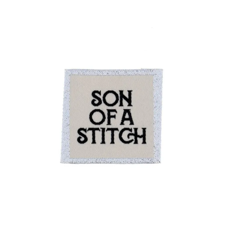 Etiquette tissée - Son of a stitch