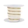 Fermeture éclair au mètre Blanc cassé - chaine laiton - Chaine n°6