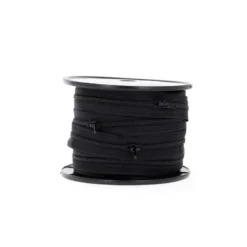 Fermeture éclair au mètre 30mm en nylon Coloris Noir - chaine n°5