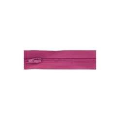 Fermeture éclair au mètre 25mm en nylon Coloris Fuchsia - Chaine n°3
