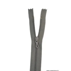 Fermeture éclair en nylon. col 450 Gris anthracite
