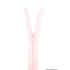 Fermeture éclair en nylon. col 803 Rose