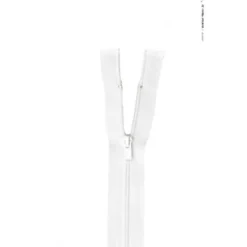 Fermeture éclair en nylon séparable col 400 Blanc Z58