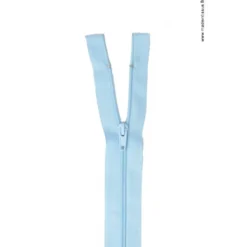 Fermeture éclair en nylon séparable col 505 Bleu Layette Z58