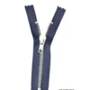 Fermeture éclair en nylon SPECIALE PANTALON MAILLE ARGENT col 570 Bleu marine - Z16