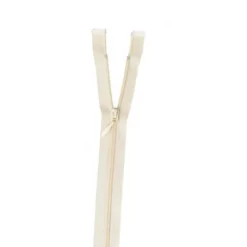 Fermeture éclair Fine et légère en nylon - séparable col 410 Blanc cassé Z45