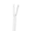 Fermeture éclair Fine et légère en nylon - séparable col 400 Blanc Z45
