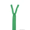 Fermeture éclair invisible en nylon Z41 col 721 Vert Emeraude