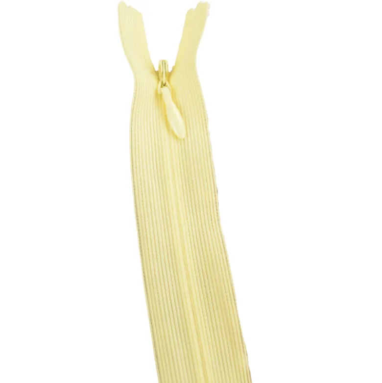 Fermeture éclair invisible en nylon Z41 col 602 Vanille
