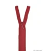 Fermeture éclair invisible en nylon Z41 col 853 Carmin Foncé