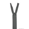 Fermeture éclair invisible en nylon Z41 col 450 Gris anthracite
