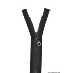 Fermeture éclair Séparable grosse maille 6mm Z54 col 460 noir
