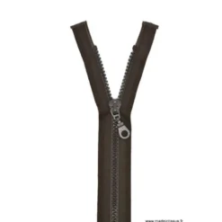 Fermeture éclair Séparable grosse maille 6mm Z54 col 990 Brou de Noix