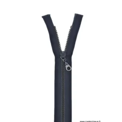 Fermeture éclair Séparable grosse maille 6mm Z54 col 590 Bleu marine
