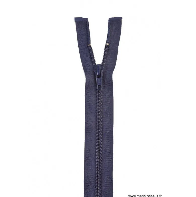 Fermeture éclair séparable Z52 col 570 Bleu Marine