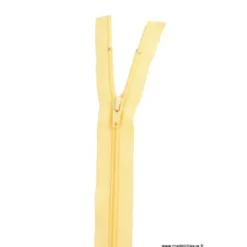 Fermeture éclair séparable Z52 col 610 Jaune paille
