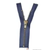 Fermeture éclair Z14 métallique coloris 570 bleu marine