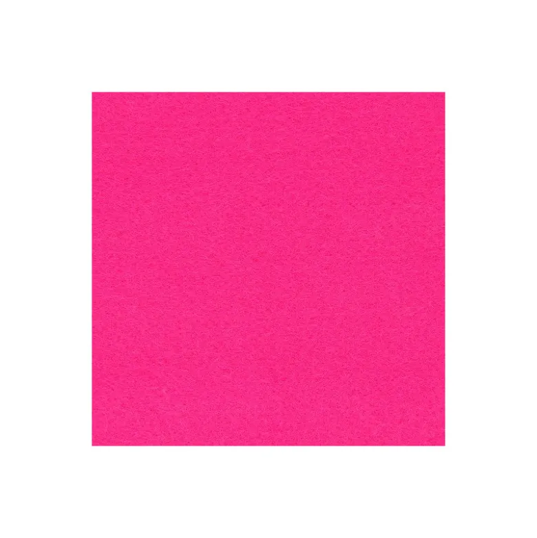 Feutrine rose fluo en coupon format A4
