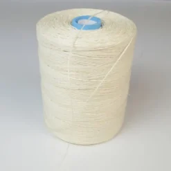 ficelle contact alimentaire 0.8mm en lin blanchi 2 bouts, 1kg