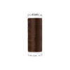 Fil à coudre élastique Seraflex marron foncé - Mettler - 130m