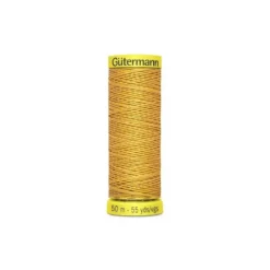 Fil de LIN Gutermann 50 m - N°4013 moutarde