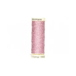 Fil METAL Gutermann 50 m - N°624 Rose
