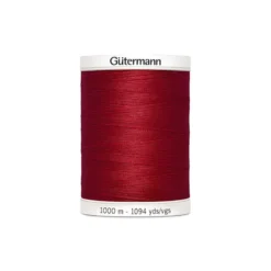 Fil pour tout coudre Gutermann 1000 m - N°46 Rouge Hermès