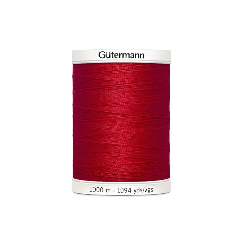Fil pour tout coudre Gutermann 1000 m - N°156 Rouge