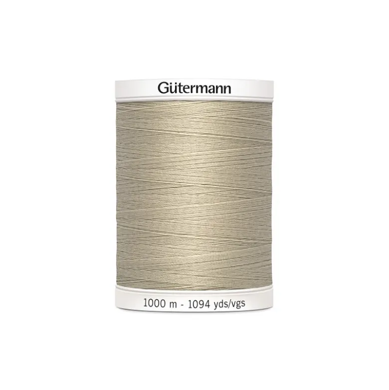 Fil pour tout coudre Gutermann 1000 m - N°722 beige