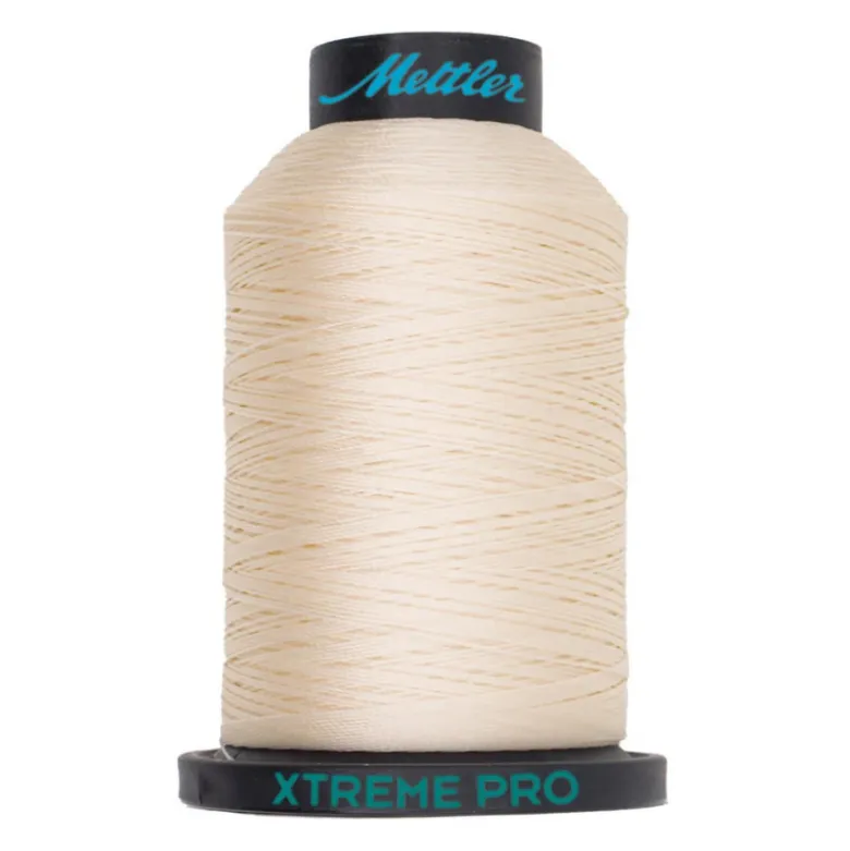 Fils à coudre Xtreme Pro Blanc cassé - FIL EXTERIEUR RESISTANT AUX UVs ET HYDROFUGÉ - Amann Mettler