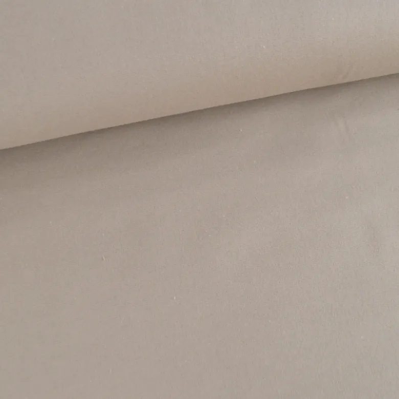 Flanelle de coton Beige foncé - Okeo tex
