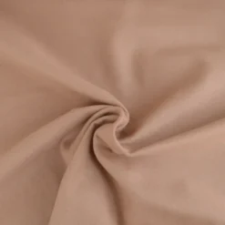 Flanelle de coton Camel - Okeo tex
