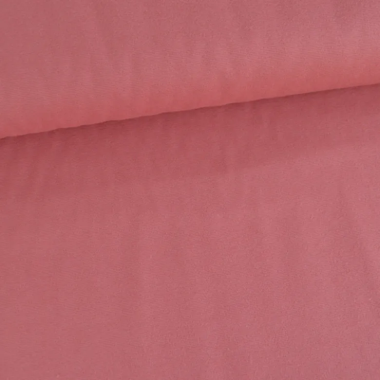 Flanelle de coton Corail - Okeo tex